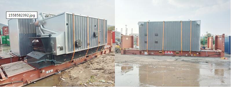 news 6 ton biomass steam boiler and 6 ton biomass fired thermal fluid heater to Malawi.jpg